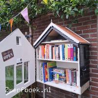  zwerfboek Minibieb De Quilt Ster.